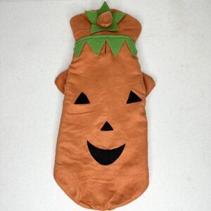 Dog or Cat Pet Pumpkin Halloween Costume Size Small‎ Smile Pumpkin